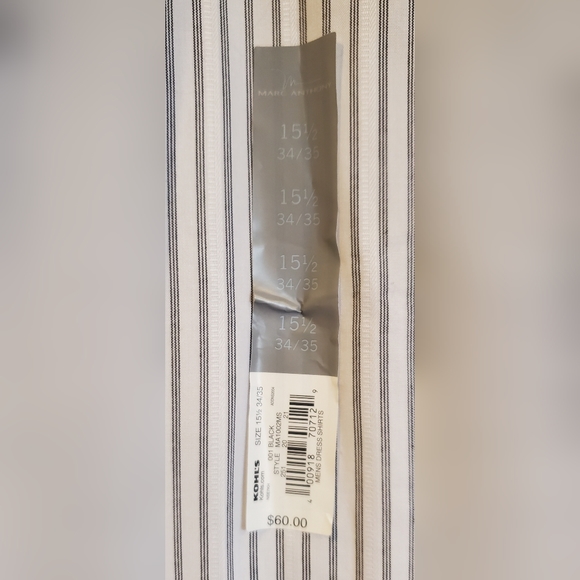 Marc Anthony Men's Slim Fit Dress Shirt - Picture 4 of 4